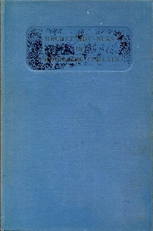 Bild des Verk�ufers f�r Recent advances in processing cereals, Comprising papers (with discussions) read at a Symposium organised by the Food Group, held at the Royal Society of Medicine, London, 14-15th September, 1961 zum Verkauf von Sylvain Par�