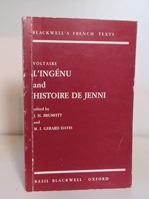 Seller image for L'ingenu ; and, Histoire de Jenni for sale by BRIMSTONES