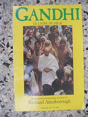 Imagen del vendedor de Gandhi - Biographie illustree - Le livre du film a la venta por Frederic Delbos