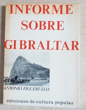Imagen del vendedor de informe sobre Gibraltar a la venta por Gibbon Libreria