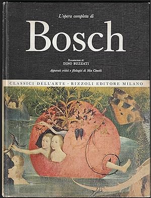 Seller image for l'opera completa di Hieronymus BOSCH for sale by ART...on paper - 20th Century Art Books