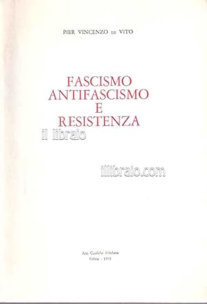 Fascismo antifascismo e resistenza