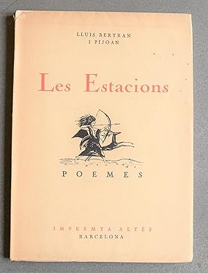 Imagen del vendedor de Les Estacions. Poemes. a la venta por BALAGU LLIBRERA ANTIQURIA