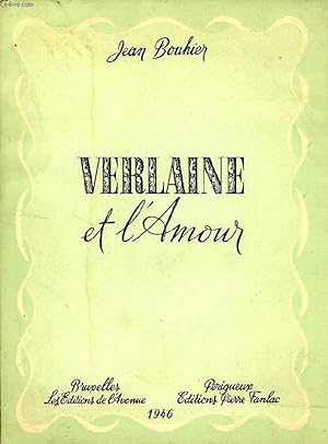 Bild des Verkufers fr VERLAINE ET L'AMOUR zum Verkauf von Le-Livre