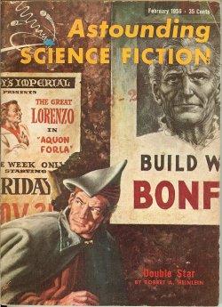 Seller image for ASTOUNDING Science Fiction: February, Feb. 1956 ("Double Star") for sale by Books from the Crypt