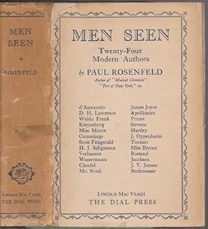 Men Seen: Twenty-Five Modern Authors