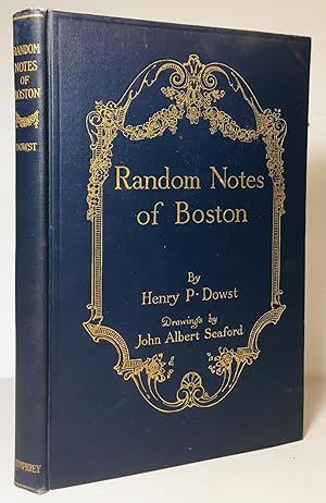 Imagen del vendedor de Random Notes of Boston a la venta por Charles Davis