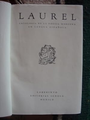 Seller image for LAUREL for sale by Libros del cuervo
