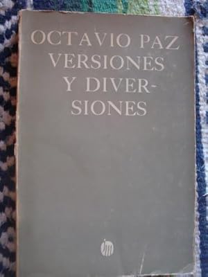 Imagen del vendedor de Versiones y diversiones a la venta por Libros del cuervo