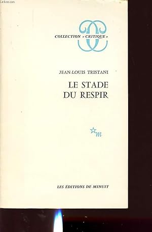 Immagine del venditore per LE STADE DU RESPIR venduto da Le-Livre