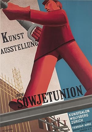 Bild des Verkufers fr DIE BILDENDE KNSTE IN DER UDSSR. Herausgegeben von der Gesellschaft fr Kulturelle Verbindung der Sowjetunion mit dem Ausland (WOKS)- Heft 9/10 zum Verkauf von ART...on paper - 20th Century Art Books