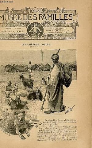 Seller image for Le muse des familles - dition populaire hebdomadaire - livraison n27 - Les chvres folles, lgende arabe par Sixte Delorme. for sale by Le-Livre