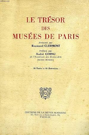 Bild des Verkufers fr LE TRESOR DES MUSEES DE PARIS zum Verkauf von Le-Livre