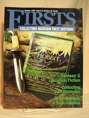 FIRSTS: THE BOOK COLLECTOR'S MAGAZINE; OCTOBER, 1997 VOLUME 7, NUMBER 7/8