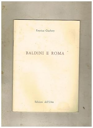 Imagen del vendedor de Baldini e Roma. a la venta por Libreria Gull