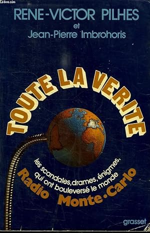 Bild des Verkufers fr TOUTE LA VERITE. zum Verkauf von Le-Livre
