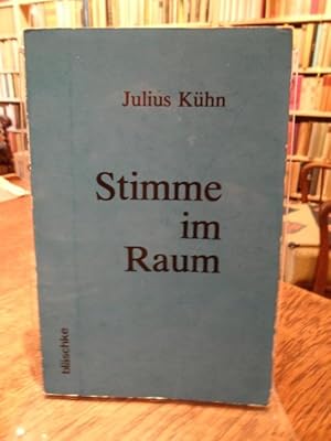 Imagen del vendedor de Stimme im Raum. a la venta por Antiquariat Floeder