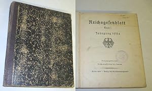 Reichsgesetzblatt Teil 1 Jahrgang 1924