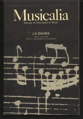 Musicalia: Sources of Information in Music
