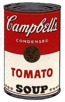 Campbell's Soup I 1968. Tomato.