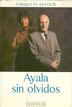 Bild des Verkufers fr AYALA SIN OLVIDOS zum Verkauf von Libreria 7 Soles