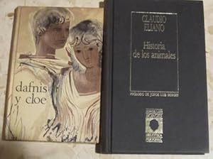 Seller image for Historia de los animales + Dafnis y Cloe (Pack de 2 libros) for sale by Libros Dickens