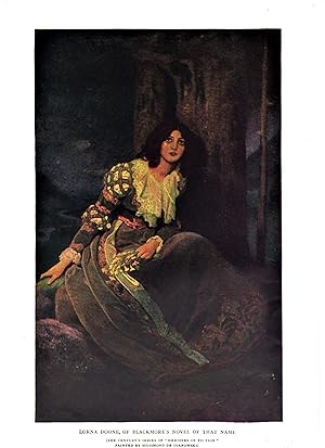 Seller image for Lorna Doone From Blackmore's Novel, Color Illustration for sale by Legacy Books II