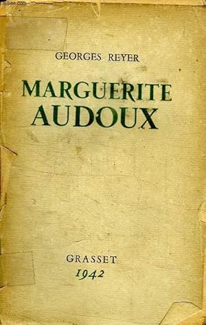 Seller image for MARGUERITE AUDOUX. for sale by Le-Livre