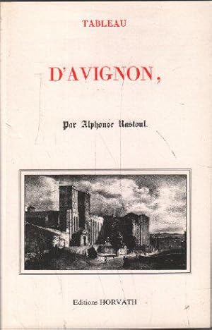 Image du vendeur pour Tableau d'Avignon mis en vente par JLG_livres anciens et modernes