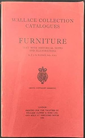 Seller image for Furniture Catalogue for sale by JLG_livres anciens et modernes