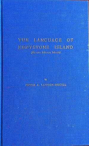 Seller image for The language of Eddystone Island, Western Solomon Islands. for sale by Jack Baldwin Rare Books