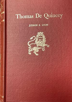 Thomas De Quincey.