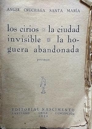 Imagen del vendedor de Los cirios ; la ciudad invisible; la hoguera abandonada a la venta por Librera Monte Sarmiento