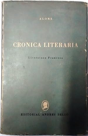 Crónica literaria : literatura francesa