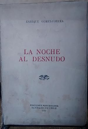 Seller image for La noche al desnudo for sale by Librera Monte Sarmiento