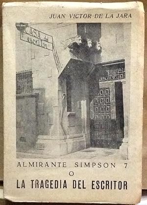 Seller image for Almirante Simpson 7 o la tragedia del escritor for sale by Librera Monte Sarmiento