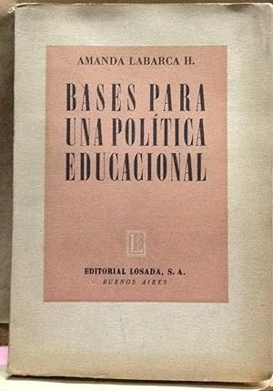 Bases para una política educacional