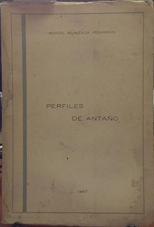 Bild des Verkufers fr Perfiles de antao zum Verkauf von Librera Monte Sarmiento