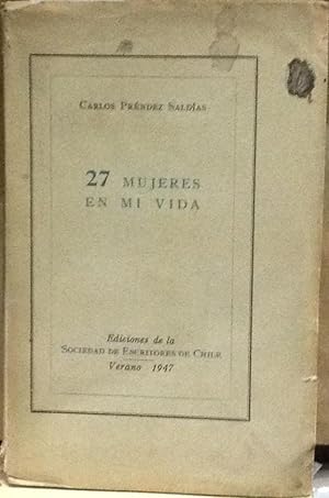 Imagen del vendedor de 27 mujeres en mi vida a la venta por Librera Monte Sarmiento