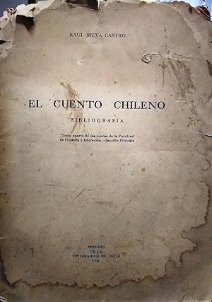 Bild des Verkufers fr El cuento chileno. Bibliografa zum Verkauf von Librera Monte Sarmiento