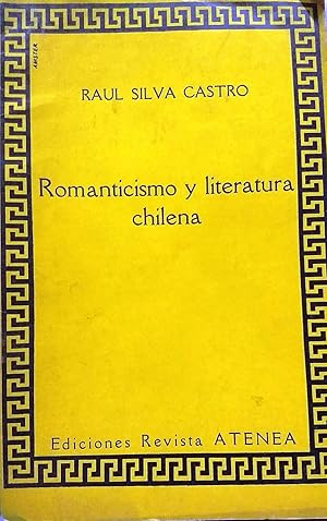 Bild des Verkufers fr Romanticismo y literatura chilena zum Verkauf von Librera Monte Sarmiento