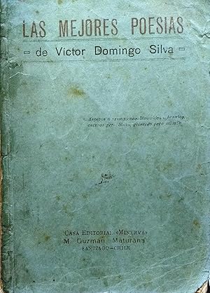 Bild des Verkufers fr Las mejores poesas de Vctor Domingo Silva zum Verkauf von Librera Monte Sarmiento