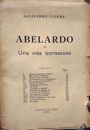 Imagen del vendedor de Abelardo o una vida borrascosa a la venta por Librera Monte Sarmiento