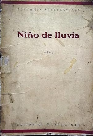 Imagen del vendedor de Niño de lluvia: relato a la venta por Librería Monte Sarmiento