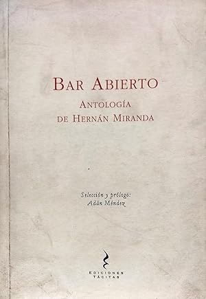 Imagen del vendedor de Bar abierto. Antologa a la venta por Librera Monte Sarmiento