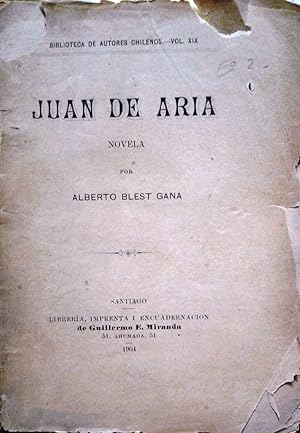 Imagen del vendedor de Juan de Aria a la venta por Librera Monte Sarmiento