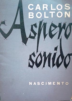 Image du vendeur pour Aspero sonido mis en vente par Librera Monte Sarmiento