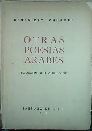 Otras poesías arabes