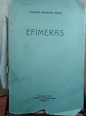 Bild des Verkufers fr Efmeras zum Verkauf von Librera Monte Sarmiento