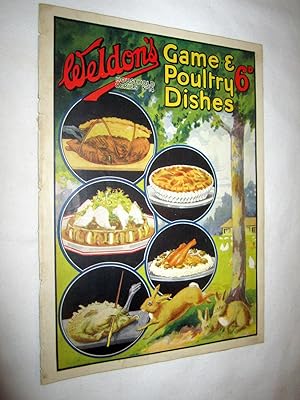 Bild des Verkufers fr Weldon's Household Series No 14, Game & Poultry Dishes. zum Verkauf von Tony Hutchinson